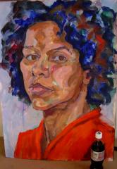 Portrait of Martine - click here to see an enlargement (opens a new window in front of this page)